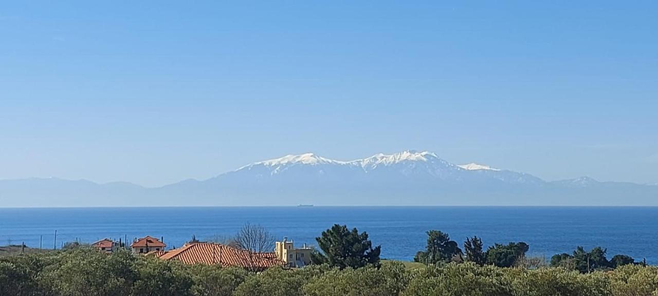 Вилла Vista Mare Неа-Ираклия Экстерьер фото